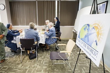 Meeting of Women Religious Superiors at the Pastoral Center May 13, 2015. Pilot photo/ Gregory L. Tracy 