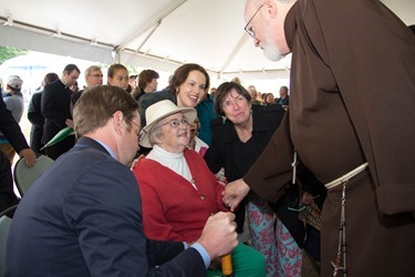 Father Daniel Kennedy memorial bridge dedication in Needham, Mass., June 15, 2015.
Pilot photo/ Christopher S. Pineo 
