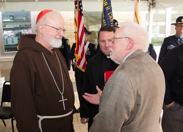 Father Daniel Kennedy memorial bridge dedication in Needham, Mass., June 15, 2015.
Pilot photo/ Christopher S. Pineo 
