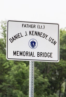 Father Daniel Kennedy memorial bridge dedication in Needham, Mass., June 15, 2015.
Pilot photo/ Christopher S. Pineo 
