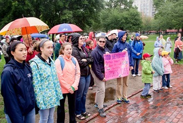 The Massachusetts March for Life, held Sunday June 28, 2015 on Boston Common. 
Pilot photo/  Christopher S. Pineo 
