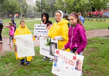 The Massachusetts March for Life, held Sunday June 28, 2015 on Boston Common. 
Pilot photo/  Christopher S. Pineo 
