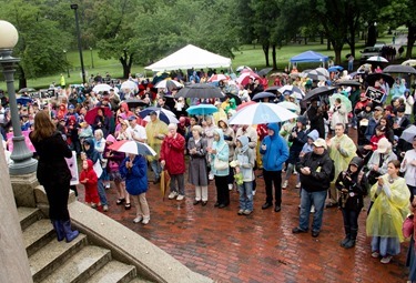 The Massachusetts March for Life, held Sunday June 28, 2015 on Boston Common. 
Pilot photo/  Christopher S. Pineo 
