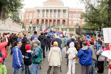 The Massachusetts March for Life, held Sunday June 28, 2015 on Boston Common. 
Pilot photo/  Christopher S. Pineo 
