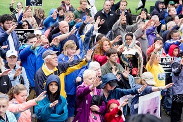 The Massachusetts March for Life, held Sunday June 28, 2015 on Boston Common. 
Pilot photo/  Christopher S. Pineo 
