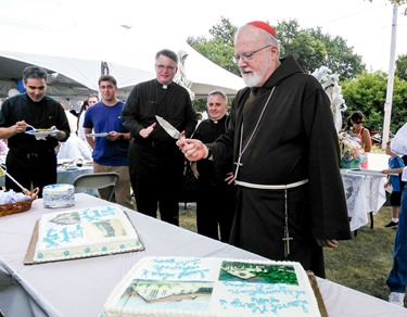 A Mass and festival was held Aug. 9, 2015 at St. Mary of the Assumption in Hull to mark three special occasions of the parish: the 5th anniversary of their feast day celebration, the 125th anniversary of the parish and the 100th anniversary of their church. 
Pilot photo/ Courtesy St. Mary of the Assumption Parish
