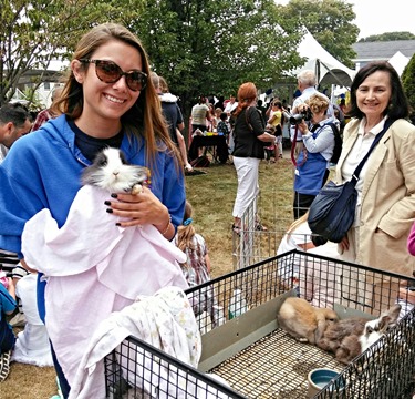 A Mass and festival was held Aug. 9, 2015 at St. Mary of the Assumption in Hull to mark three special occasions of the parish: the 5th anniversary of their feast day celebration, the 125th anniversary of the parish and the 100th anniversary of their church. 
Pilot photo/ Courtesy St. Mary of the Assumption Parish
