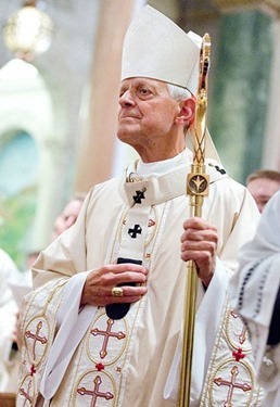 Cardinal Donald Wuerl celebrates the Funeral Mass for Cardinal William Wakefield Baum on July 31 at the Cathedral of St. Matthew the Apostle.