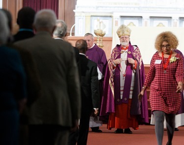 The 2015 Cheverus Awards Vespers service celebrated Nov. 29, the First Sunday of Advent at the Cathedral of the Holy Cross by Cardinal Sean P. O'Malley. Pilot photo/ Gregory L. Tracy 