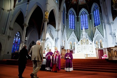 The 2015 Cheverus Awards Vespers service celebrated Nov. 29, the First Sunday of Advent at the Cathedral of the Holy Cross by Cardinal Sean P. O'Malley. Pilot photo/ Gregory L. Tracy 