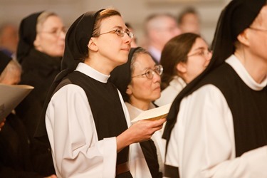 Mass for the Year of Consecrated Life celebrated by Cardinal Sean P. O'Malley at the Cathedral of the Holy Cross Nov. 29, 2015. Pilot photo/ Gregory L. Tracy