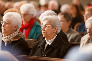 Mass for the Year of Consecrated Life celebrated by Cardinal Sean P. O'Malley at the Cathedral of the Holy Cross Nov. 29, 2015. Pilot photo/ Gregory L. Tracy