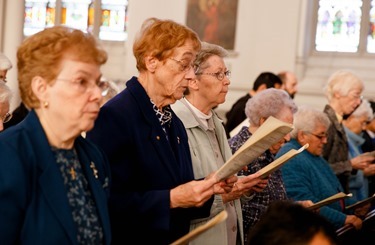 Mass for the Year of Consecrated Life celebrated by Cardinal Sean P. O'Malley at the Cathedral of the Holy Cross Nov. 29, 2015. Pilot photo/ Gregory L. Tracy