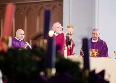 Mass for the Year of Consecrated Life celebrated by Cardinal Sean P. O'Malley at the Cathedral of the Holy Cross Nov. 29, 2015. Pilot photo/ Gregory L. Tracy