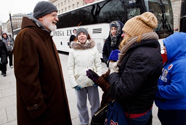 Cardinal O’Malley takes part in the 43rd annual March for Life Jan. 22, 2016 in Washington, D.C. Pilot photo/ Gregory L. Tracy 