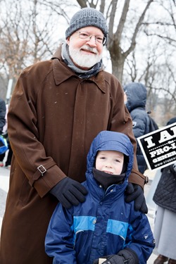 Cardinal O’Malley takes part in the 43rd annual March for Life Jan. 22, 2016 in Washington, D.C. Pilot photo/ Gregory L. Tracy 