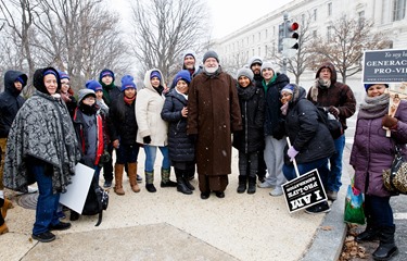 Cardinal O’Malley takes part in the 43rd annual March for Life Jan. 22, 2016 in Washington, D.C. Pilot photo/ Gregory L. Tracy 