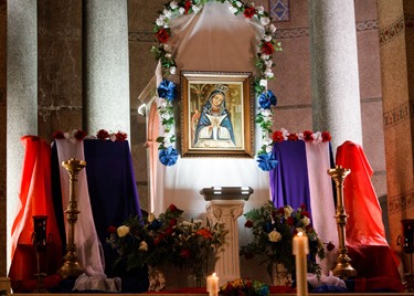 Cardinal O’Malley celebrates Mass at Sacred Heart Shrine in Washington, D.C. before the 43rd annual March for Life Jan. 22, 2016. Pilot photo/ Gregory L. Tracy 