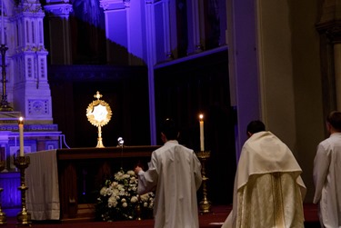 Boston Witness to Life gathering at the Cathedral of the Holy Cross in Boston Jan. 22. 2016. Pilot photo/ Mark Labbe 