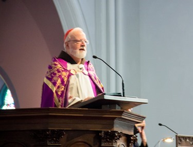 Rite of the Election, Feb. 14, 2014 at the Cathedral of the Holy Cross. (Pilot photo/ Mark Labbe)