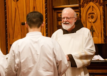 Cardinal Seán P. O'Malley celebrates “24 Hours for the Lord” at St. Joseph Parish in Lynn, March 4, 2016.
Pilot photo/ Gregory L. Tracy
