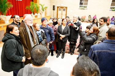 Cardinal Seán P. O'Malley celebrates “24 Hours for the Lord” at St. Joseph Parish in Lynn, March 4, 2016.
Pilot photo/ Gregory L. Tracy
