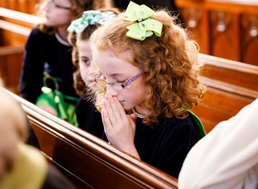 St. Patrick's Day Mass at the Cathedral of the Holy Cross, March 17, 2016. Pilot photo/ Gregory L. Tracy