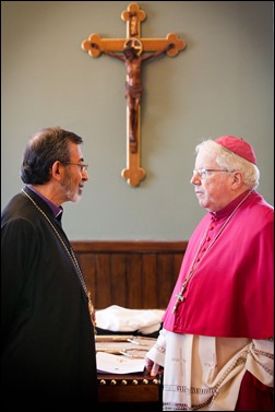 “An Ecumenical Commemoration of Holy Saints and Martyrs of the Armenian Genocide”, held at the Cathedral of the Holy Cross in Boston April 23, 2016. (Photo by Gregory L. Tracy, The Pilot)
