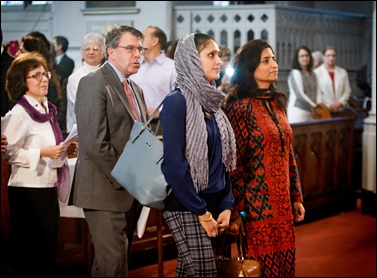 “An Ecumenical Commemoration of Holy Saints and Martyrs of the Armenian Genocide”, held at the Cathedral of the Holy Cross in Boston April 23, 2016. (Photo by Gregory L. Tracy, The Pilot)
