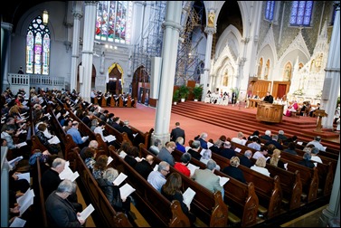 “An Ecumenical Commemoration of Holy Saints and Martyrs of the Armenian Genocide”, held at the Cathedral of the Holy Cross in Boston April 23, 2016. (Photo by Gregory L. Tracy, The Pilot)
