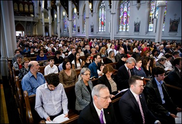 “An Ecumenical Commemoration of Holy Saints and Martyrs of the Armenian Genocide”, held at the Cathedral of the Holy Cross in Boston April 23, 2016. (Photo by Gregory L. Tracy, The Pilot)
