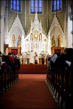 “An Ecumenical Commemoration of Holy Saints and Martyrs of the Armenian Genocide”, held at the Cathedral of the Holy Cross in Boston April 23, 2016. (Photo by Gregory L. Tracy, The Pilot)
