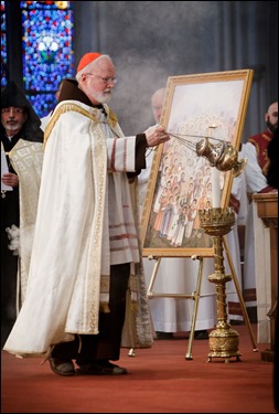 “An Ecumenical Commemoration of Holy Saints and Martyrs of the Armenian Genocide”, held at the Cathedral of the Holy Cross in Boston April 23, 2016. (Photo by Gregory L. Tracy, The Pilot)
