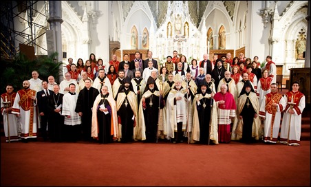 “An Ecumenical Commemoration of Holy Saints and Martyrs of the Armenian Genocide”, held at the Cathedral of the Holy Cross in Boston April 23, 2016. (Photo by Gregory L. Tracy, The Pilot)
