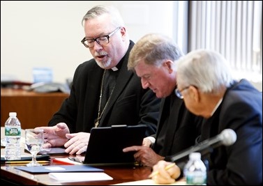 Meeting of bishops of the Boston Province, April 20, 2016.
Pilot photo by Gregory L. Tracy