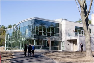 Dedication of Pope St. John XXIII Learning Center, April 20, 2016. Pilot photo by Mark Labbe