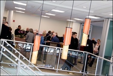 Dedication of Pope St. John XXIII Learning Center, April 20, 2016. Pilot photo by Mark Labbe