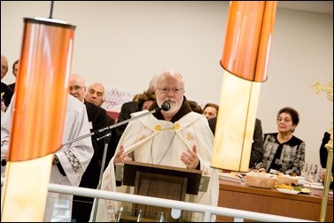 Dedication of Pope St. John XXIII Learning Center, April 20, 2016. Pilot photo by Mark Labbe