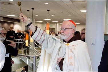 Dedication of Pope St. John XXIII Learning Center, April 20, 2016. Pilot photo by Mark Labbe