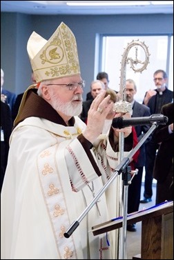 Dedication of Pope St. John XXIII Learning Center, April 20, 2016. Pilot photo by Mark Labbe