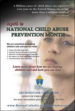 child abuse poster