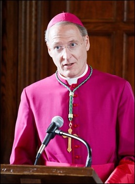 Luncheon reception for Archbishop Paul Russell at St. John’s Seminary June 3, 2016. Pilot photo by Gregory L. Tracy 