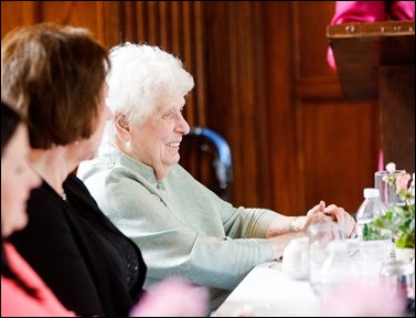 Luncheon reception for Archbishop Paul Russell at St. John’s Seminary June 3, 2016. Pilot photo by Gregory L. Tracy 