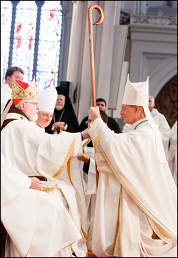 Episcopal ordination of Archbishop Paul Russell, Apostolic Nuncio to Turkey and Turkmenistan, June 3, 2016 at the Cathedral of the Holy Cross in Boston. Pilot photo by Gregory L. Tracy 