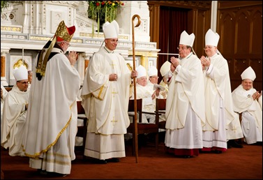 Episcopal ordination of Archbishop Paul Russell, Apostolic Nuncio to Turkey and Turkmenistan, June 3, 2016 at the Cathedral of the Holy Cross in Boston. Pilot photo by Gregory L. Tracy 