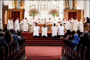 Episcopal ordination of Archbishop Paul Russell, Apostolic Nuncio to Turkey and Turkmenistan, June 3, 2016 at the Cathedral of the Holy Cross in Boston. Pilot photo by Gregory L. Tracy 