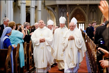 Episcopal ordination of Archbishop Paul Russell, Apostolic Nuncio to Turkey and Turkmenistan, June 3, 2016 at the Cathedral of the Holy Cross in Boston. Pilot photo by Gregory L. Tracy 