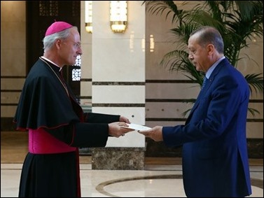 Archbishop Russell and Erdogan Aug 31, 2016