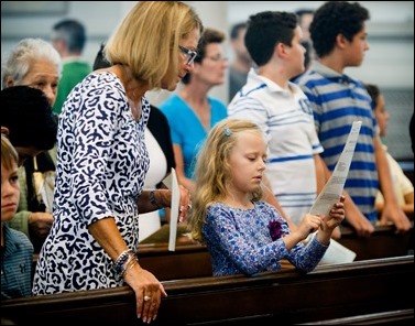 Jubilee Pilgrimage and Mass for Catechists and Catholic School Teachers celebrated by Cardinal Seán P. O'Malley at the Cathedral of the Holy Cross Sept. 18, 2016. Pilot photo/ Gregory L. Tracy