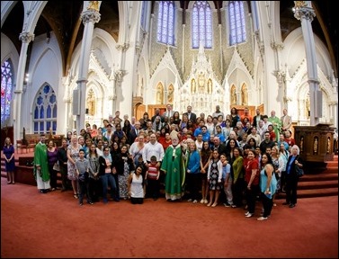 Jubilee Pilgrimage and Mass for Catechists and Catholic School Teachers celebrated by Cardinal Seán P. O'Malley at the Cathedral of the Holy Cross Sept. 18, 2016. Pilot photo/ Gregory L. Tracy